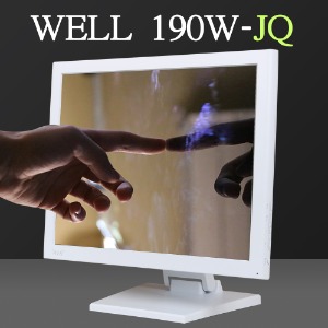 WELL 190W-JQ - 올인원 터치 패널PC/ 19인치/ 화이트/ 셀러론-J1900