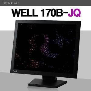 WELL 170B-JQ - 올인원 터치 패널PC/ 17인치/ 블랙/ 셀러론-J1900