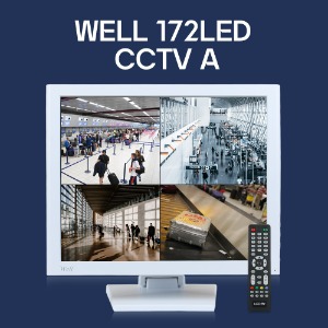 WELL 172 LED CCTV A 화이트